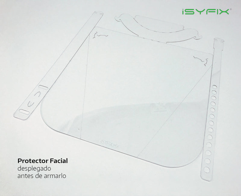 Protector Facial iSYFIX - Paquete con 10 piezas